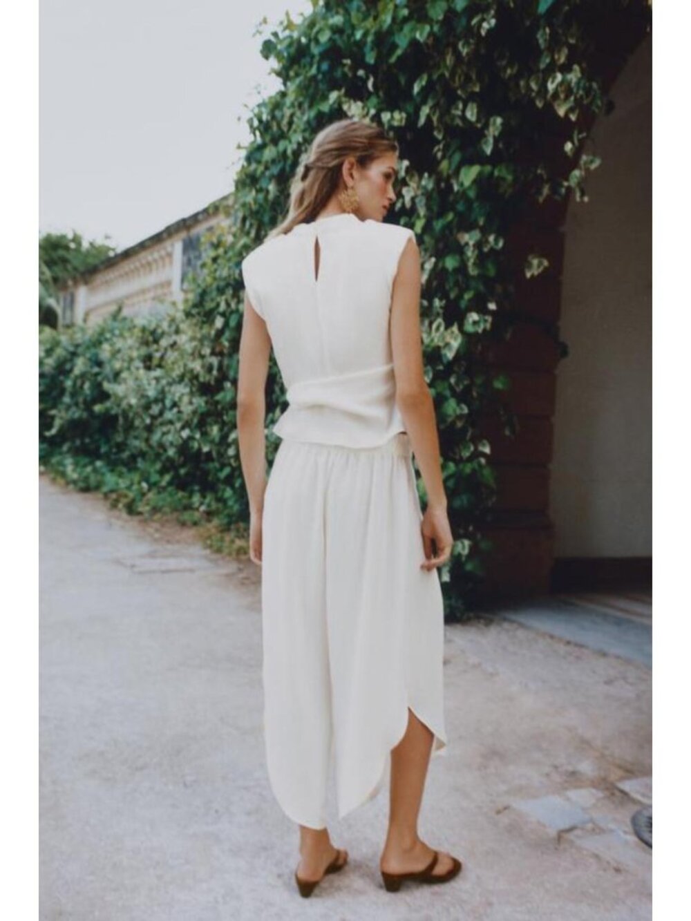 ZARA FLOWY VENTED PANTS